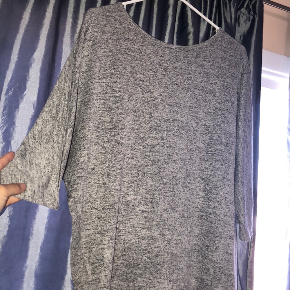 Grey light sweater